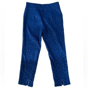 🔥🔥Crown & Ivy Pants Womens 10p Blue Ankle Stretch No Pockets
